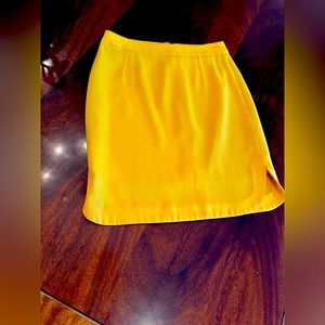 Cremieux gold skirt, size 2